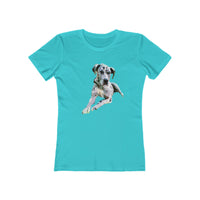Harlequin Great Dane 'Leonid' Women's Slim Fit T-Shirt