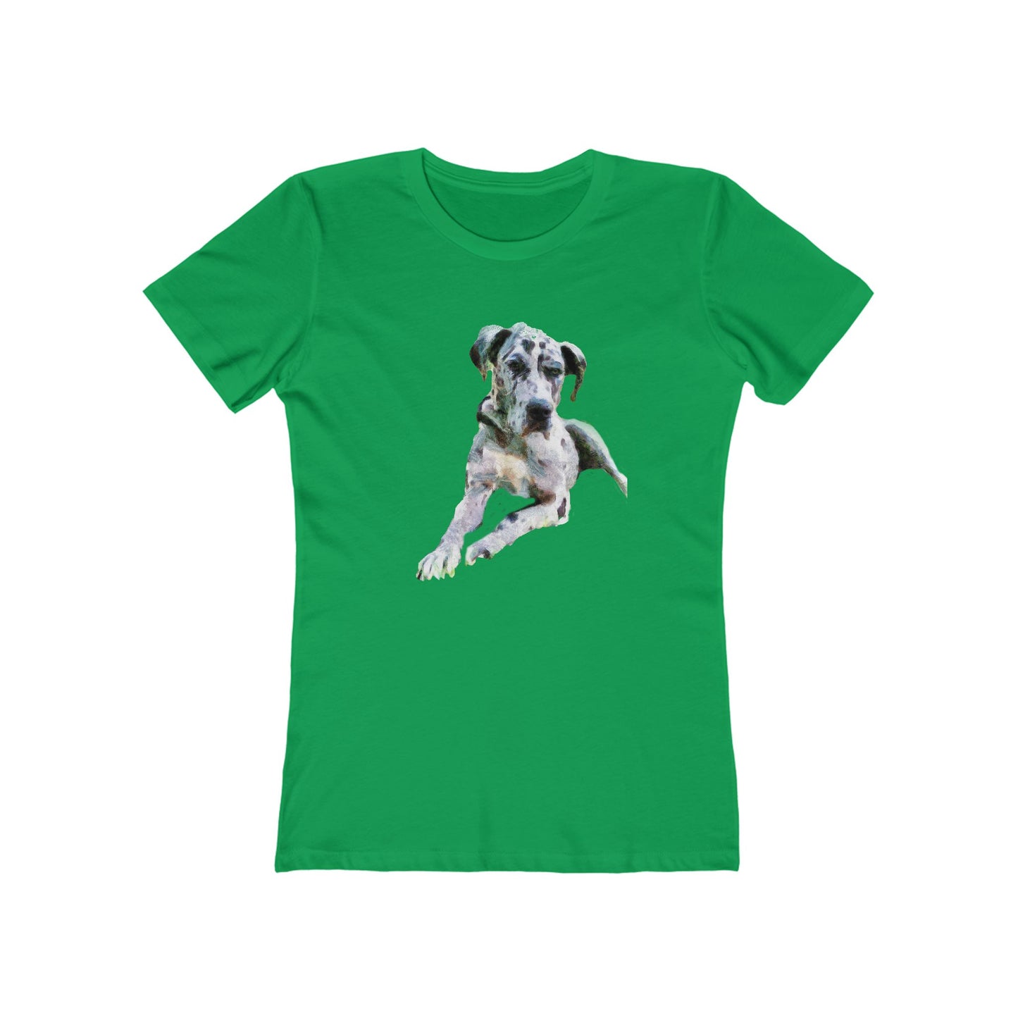 Harlequin Great Dane 'Leonid' Women's Slim Fit T-Shirt