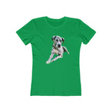 Harlequin Great Dane 'Leonid' Women's Slim Fit T-Shirt