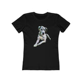 Harlequin Great Dane 'Leonid' Women's Slim Fit T-Shirt