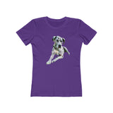 Harlequin Great Dane 'Leonid' Women's Slim Fit T-Shirt