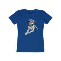 Harlequin Great Dane 'Leonid' Women's Slim Fit T-Shirt