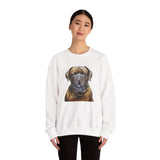 Dogue de Bordeaux Unisex 50/50 Crewneck Sweatshirt