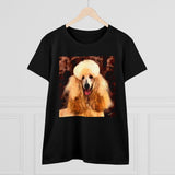 Poodle Women's Midweight Cotton Tee