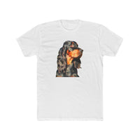 Gordon Setter 'Angus' Men's Fitted Cotton Crew Tee