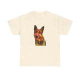 German Shepherd 'Bayli' Unisex Heavy Cotton Tee