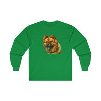 Chow Unisex Cotton Long Sleeve Tee