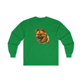 Chow Unisex Cotton Long Sleeve Tee