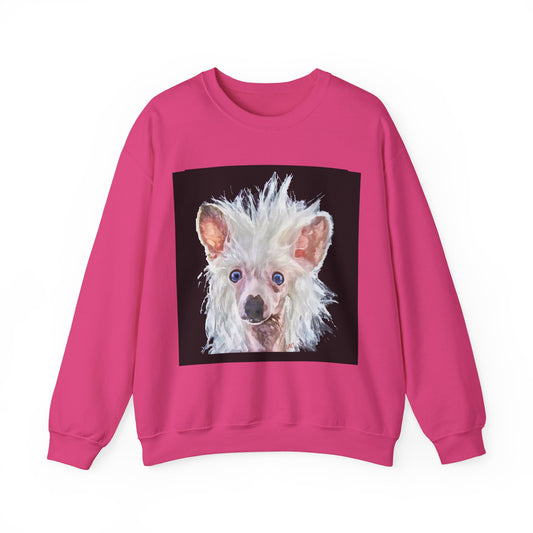 Chinese Crested Unisex 50/50 Crewneck Sweatshirt