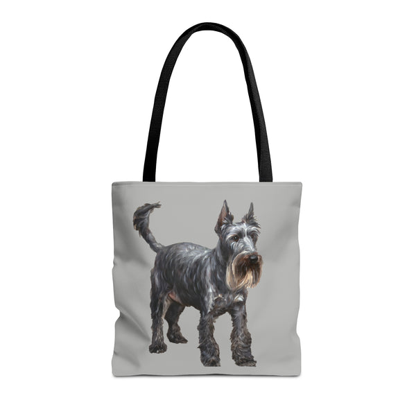 Cesky Terrier - Spun Polyester -  Tote Bag (AOP)