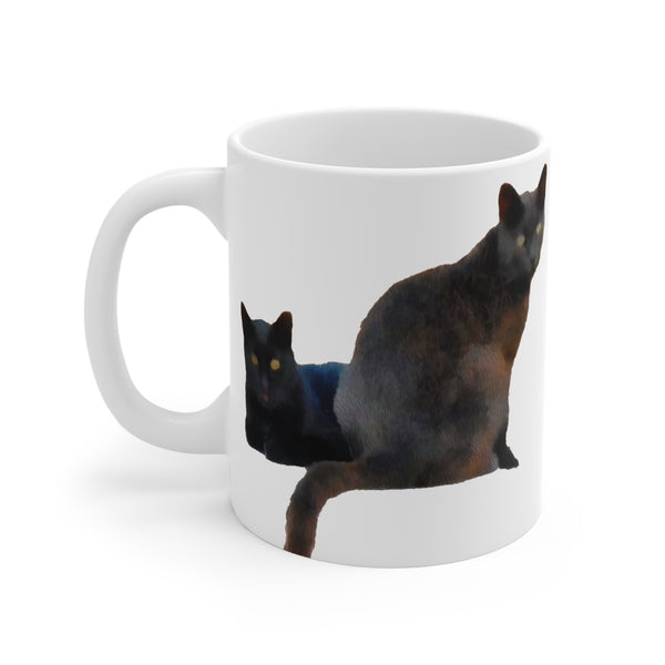 Cats 'Sifnos Sisters'   -  Ceramic Mug 11oz