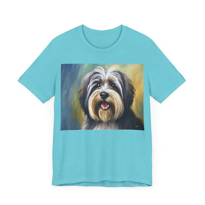 Tibetan Terrier Unisex Jersey Short Sleeve Tee
