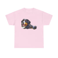 Bernese Mountain Dog Unisex Heavy Cotton Tee