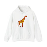 Giraffe 'Camile' Unisex 50/50 Hoodie