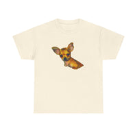 Chihuahua 'Belle' Unisex Heavy Cotton Tee