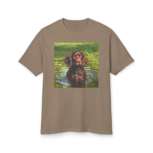 Boykin Spaniel Unisex Heavyweight Cotton Tee