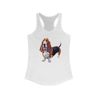 Basset Hound  --  Women's Classic Racerback Tank