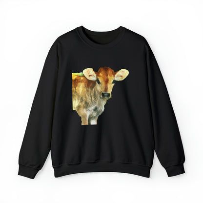 Jersey Calf - Unisex 50/50  Crewneck Sweatshirt