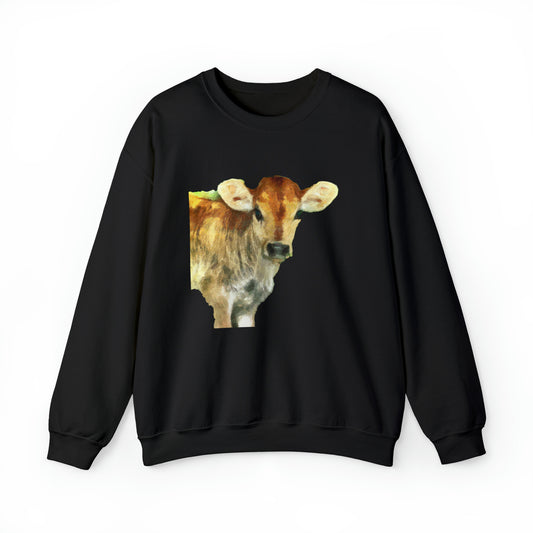 Jersey Calf - Unisex 50/50  Crewneck Sweatshirt