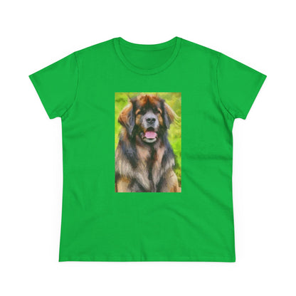 Leonberger Women's Midweight Cotton Tee