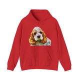 Cocker Spaniel 'Hogan' Unisex 50/50 Hooded Sweatshirt