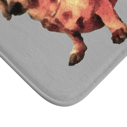 Dachshund 'Simone' Bathroom Rug Mat