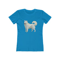 Hokkaido Women's Slim Fit Ringspun Cotton Tee - Effortless Elegance Awaits!