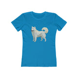 Hokkaido Women's Slim Fit Ringspun Cotton Tee - Effortless Elegance Awaits!