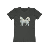 Hokkaido Women's Slim Fit Ringspun Cotton Tee - Effortless Elegance Awaits!