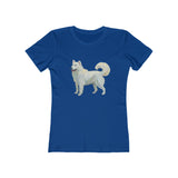 Hokkaido Women's Slim Fit Ringspun Cotton Tee - Effortless Elegance Awaits!