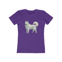 Hokkaido Women's Slim Fit Ringspun Cotton Tee - Effortless Elegance Awaits!