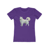 Hokkaido Women's Slim Fit Ringspun Cotton Tee - Effortless Elegance Awaits!