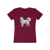 Hokkaido Women's Slim Fit Ringspun Cotton Tee - Effortless Elegance Awaits!