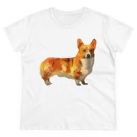 Pembroke Welsh Corgi Women's Midweight Cotton Tee