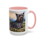 Skye Terrier - Ceramic Accent Coffee Mug - 2 Sizes