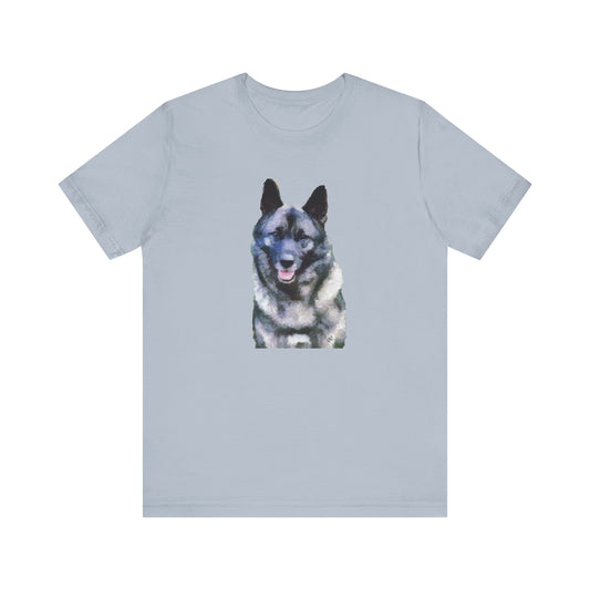 Norwegian Elkhound - Unisex Jersey Short Sleeve Tee