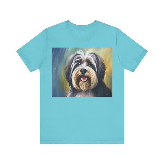 Tibetan Terrier Unisex Jersey Short Sleeve Tee