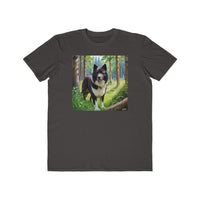 Karelian Bear Dog Men's Luxury Cotton Tee