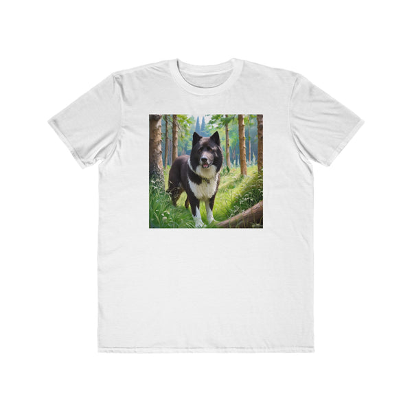 Karelian Bear Dog Men's Luxury Cotton Tee