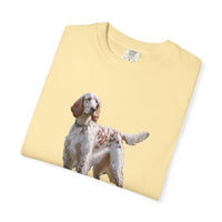 English Setter #4 - Unisex Garment-Dyed T-shirt