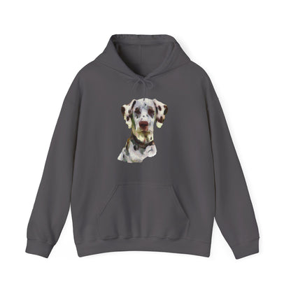 Dalmatian 'Impressionistic' Unisex 50/50 Hoodie