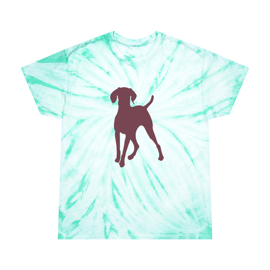 Hungarian Vizsla Pre-Shunk Cotton -  Tie-Dye Tee, Cyclone