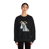 Whippet 'Simba' Unisex 50/50 Crewneck Sweatshirt