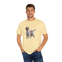 English Setter #4 - Unisex Garment-Dyed T-shirt