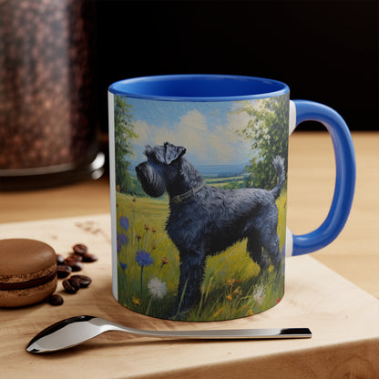 Kerry Blue Terrier 11oz Ceramic Accent Mug