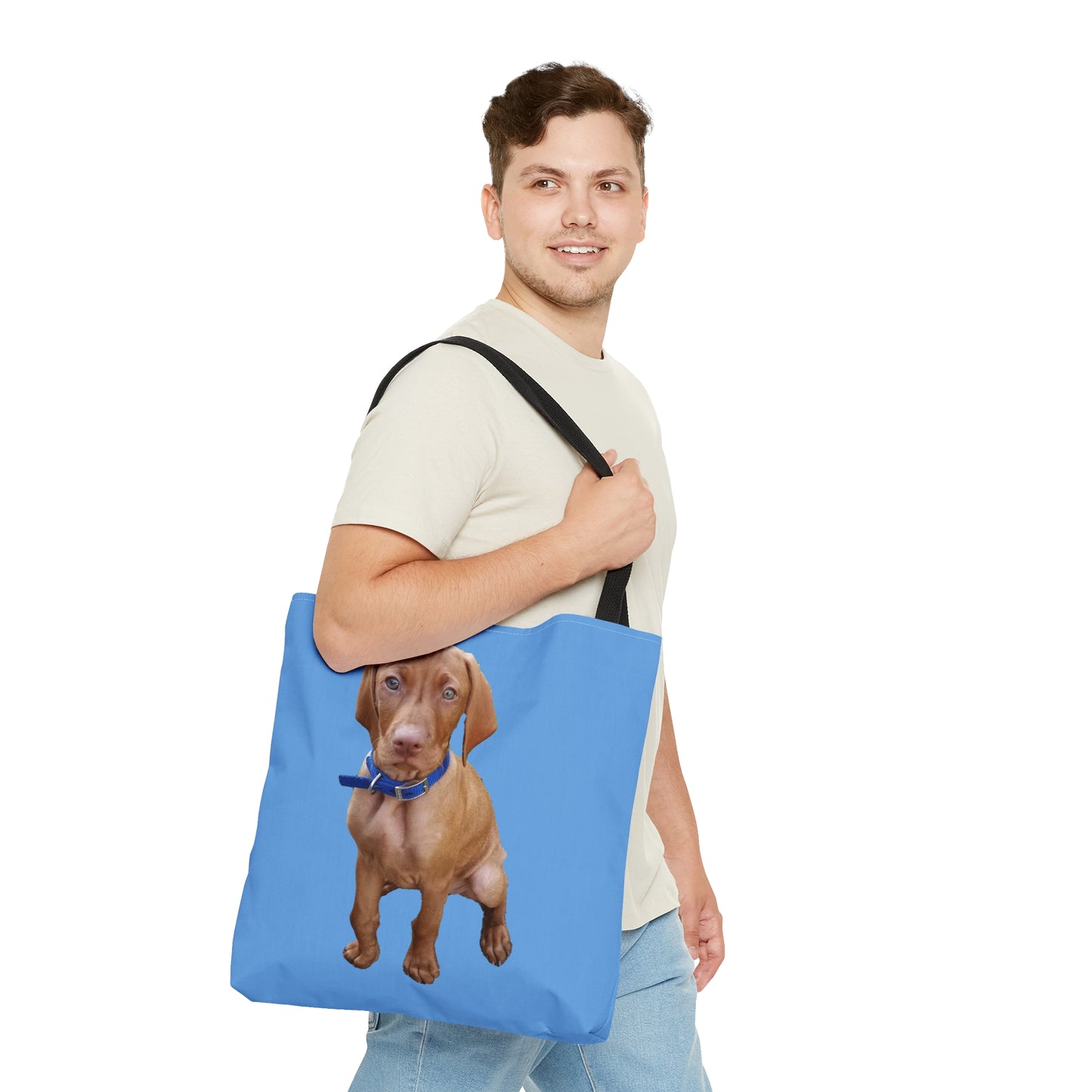 Hungarian Vizsla 'Augie' Tote Bag