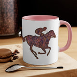 Race Horse Accent Coffee Mug, 11oz