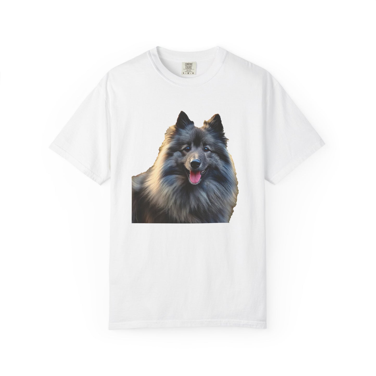 Keeshond Unisex Relaxed Fit Garment-Dyed T-shirt