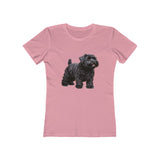 Black Russian Terrier -  Women's Slim Fit Ringspun Cotton Tee