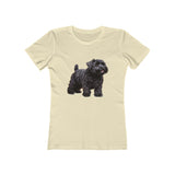 Black Russian Terrier -  Women's Slim Fit Ringspun Cotton Tee